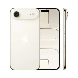 Apple iPhone Air 256GB בצבע Light Gold עם גוף טיטניום דק, מסך OLED בגודל 6.5 אינץ' ומצלמת 48MP