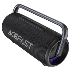 רמקול בלוטוס נייד Acefast K2 Pro שחור בעוצמה של 120W