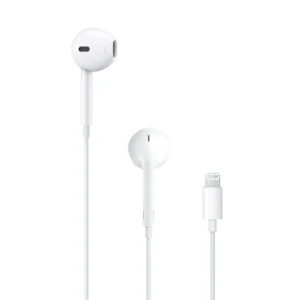 אוזניות Apple EarPods מקוריות עם חיבור Lightning ומיקרופון מובנה