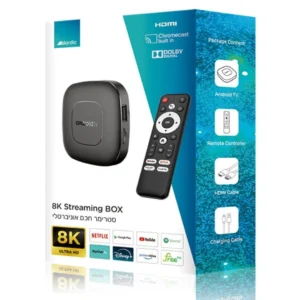 סטרימר חכם Nordic TV Box Android 13 עם תמיכה ב-8K