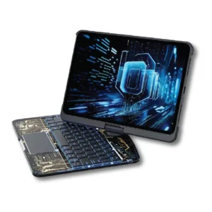 כיסוי לאייפד עם מקלדת Bluetooth, משטח מגע, תאורת RGB וסיבוב 360°, המעניק חוויית עבודה מתקדמת והגנה מלאה למכשיר.