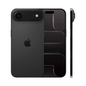 Apple iPhone Air 1TB בצבע Space Black עם גוף טיטניום שחור ודק, מסך OLED בגודל 6.5 אינץ' ומצלמת 48MP