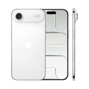 Apple iPhone Air 256GB בצבע Cloud White עם גוף טיטניום לבן ודק, מסך OLED בגודל 6.5 אינץ' ומצלמת 48MP