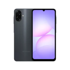 Samsung Galaxy A07 4GB+64GB שחור עם מסך 6.7 אינץ', מצלמת 50MP, סוללת 5,000mAh, Dual SIM והרחבת microSD עד 2TB. אחריות יבואן רשמי.