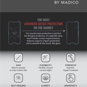מגן מסך סיליקון Madico Protection Pro בהתאמה אישית