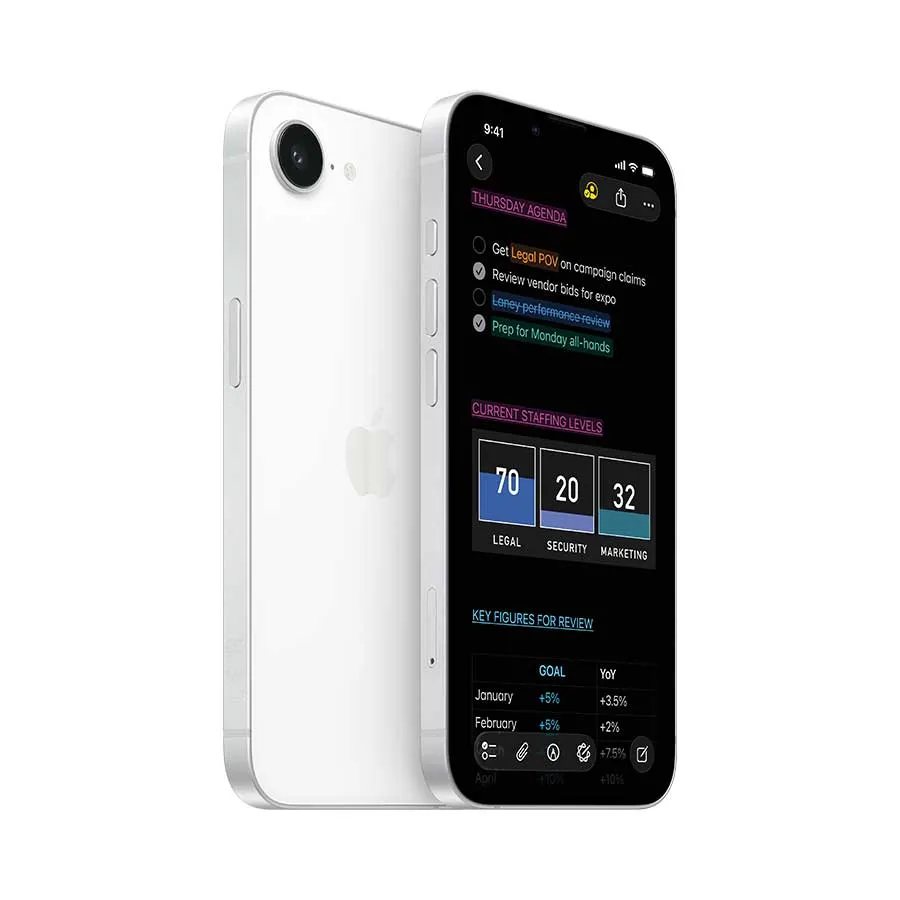Apple iPhone 17e 256GB White MHRW4QN/A