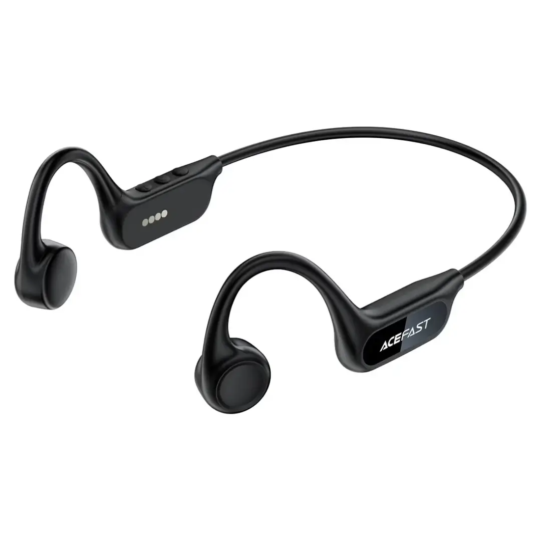 אוזניות הולכת עצם ACEFAST N10 שחורות עם IP68