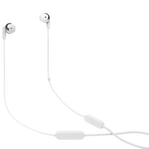אוזניות אלחוטיות JBL TUNE215BT לבנות עם Bluetooth 5.0 ו־Multi Point