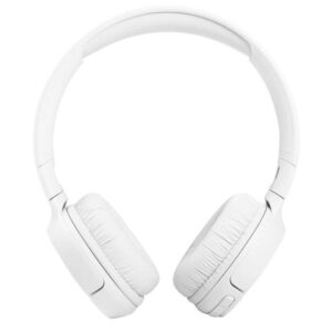 אוזניות קשת אלחוטיות JBL TUNE510BT לבנות עם Bluetooth 5.3 ו־Pure Bass