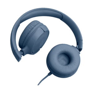 אוזניות קשת חוטיות JBL TUNE520C USB-C כחולות עם Hi-Res Audio ו־Pure Bass
