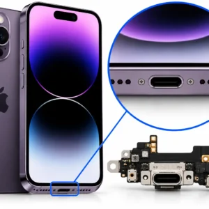 החלפת שקע טעינה iPhone 14 Pro Max Apple במעבדת מובייל סטייל