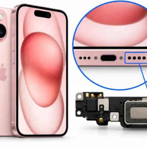 החלפת רמקול iPhone 15 Apple במעבדת מובייל סטייל
